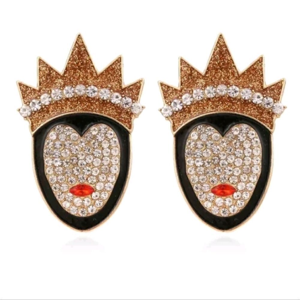 Snow White Evil Queen Post Earrings